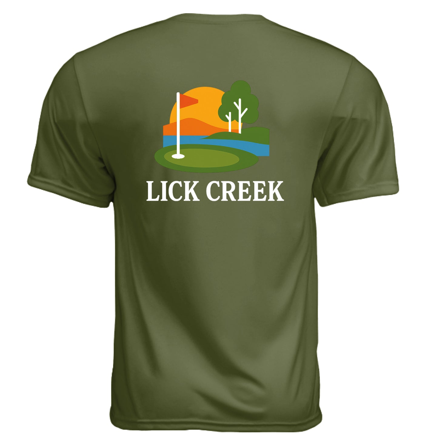 MILITARY GREEN - BACK