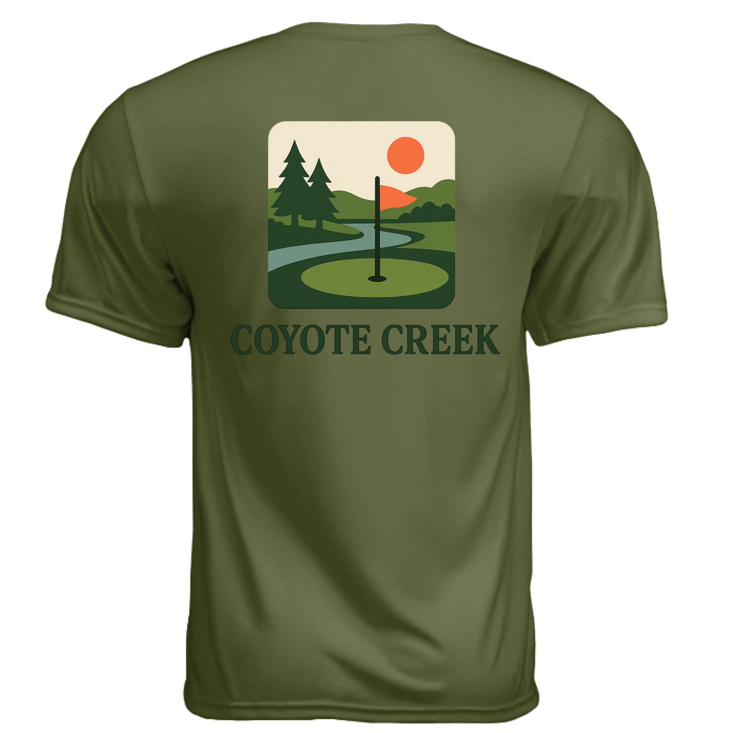 MILITARY GREEN - BACK