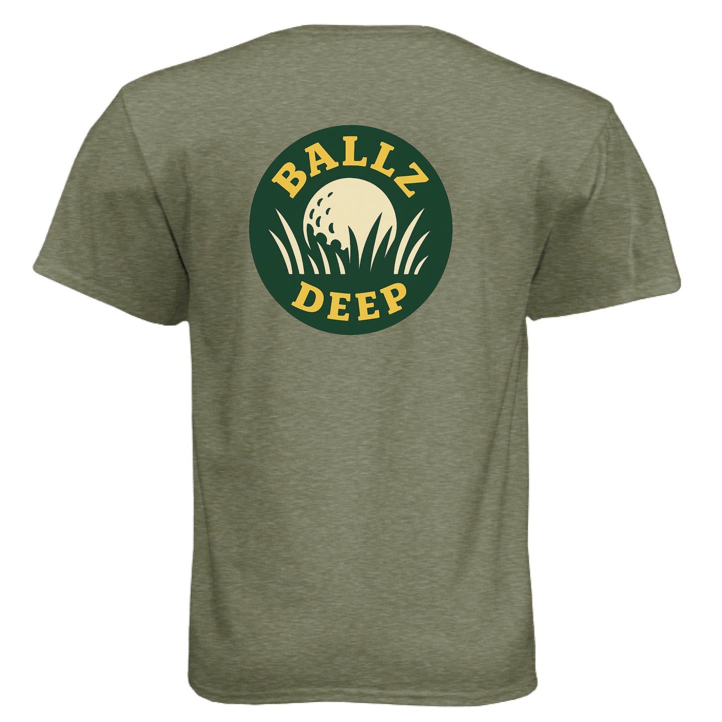 MILITARY GREEN - BACK