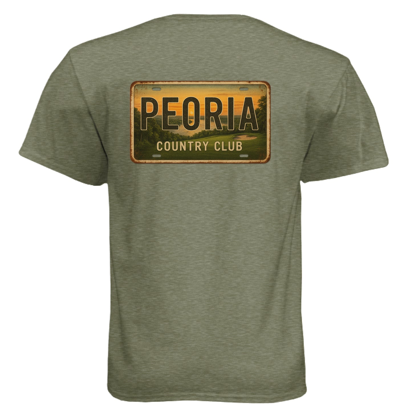 MILITARY GREEN - BACK