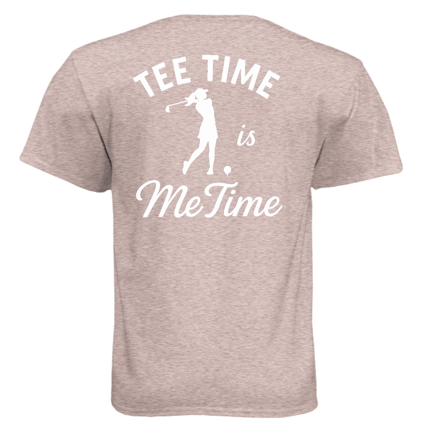 Tri-Blend Fore the Girls 2 golf t-shirt - Clubbage