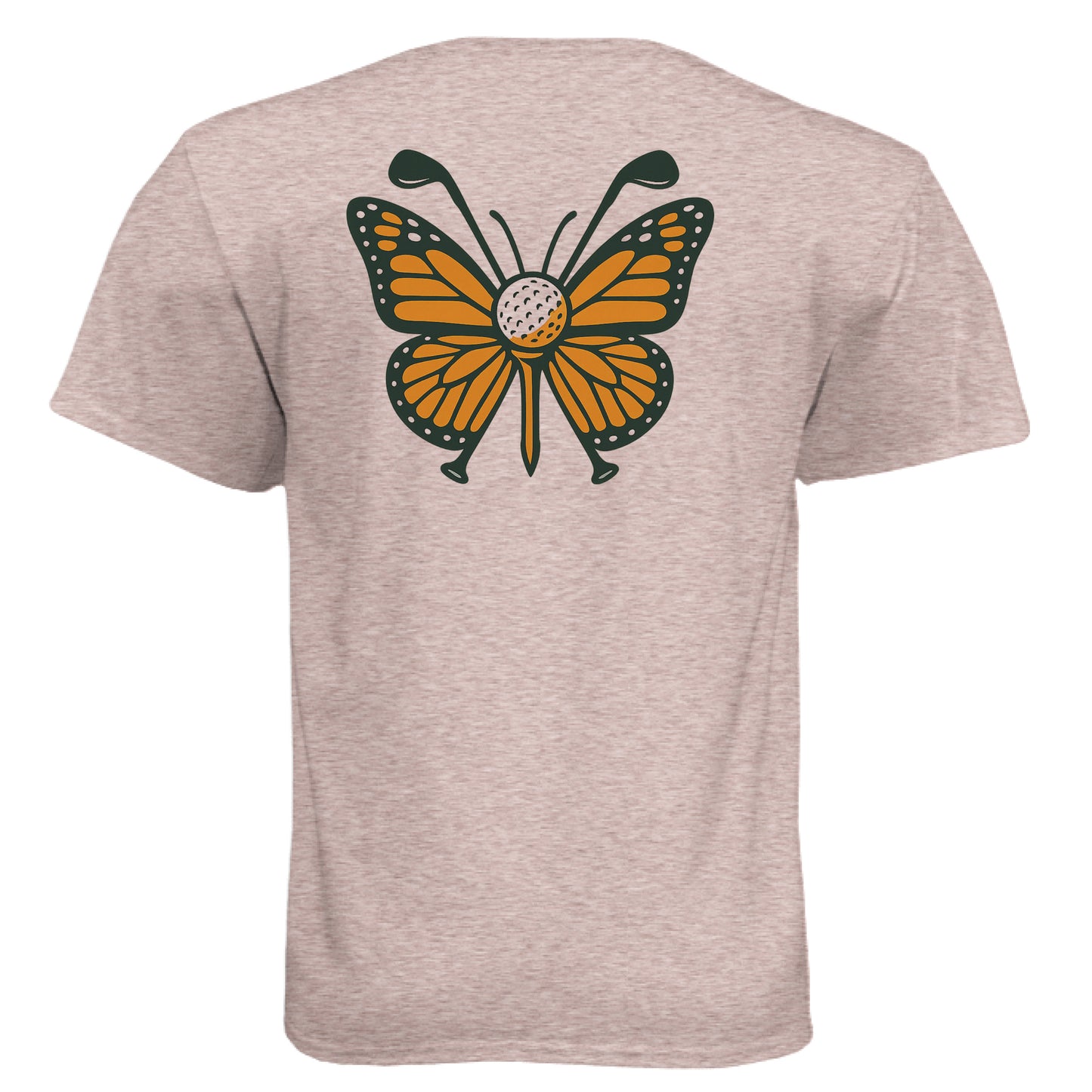 Tri-Blend - Butterfly golf t-shirt - Clubbage