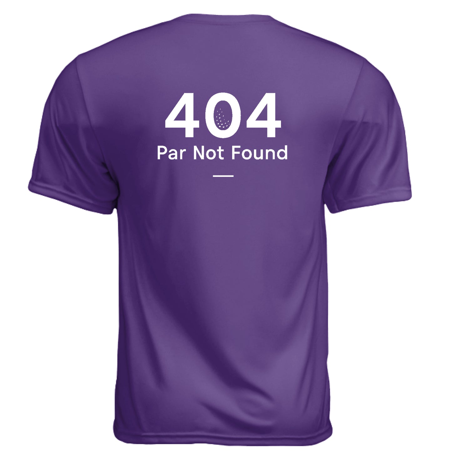 Moisture Wicking - 404 Par Not Found golf t-shirt - Clubbage