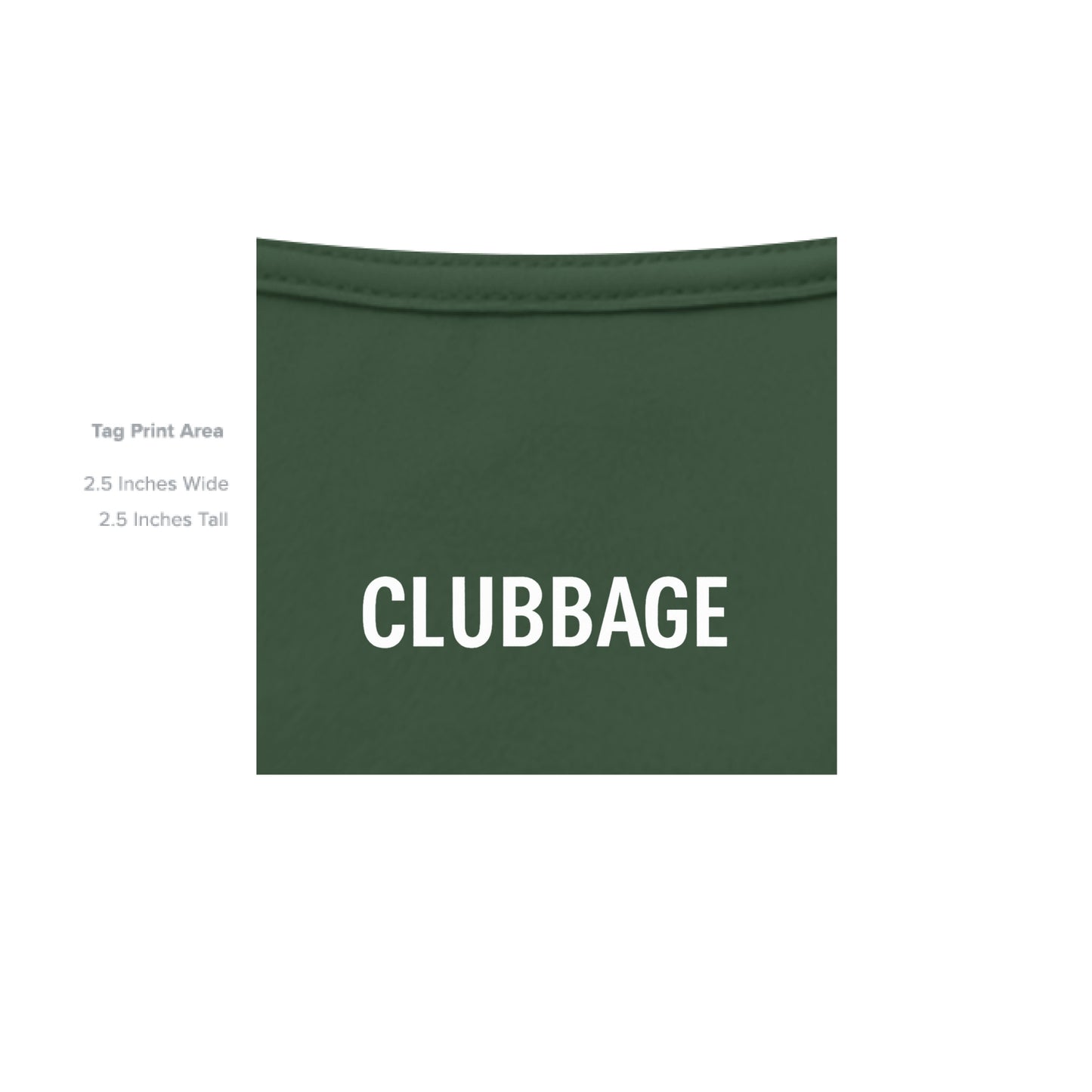 Tri-Blend - Camo Green 2 golf t-shirt - Clubbage