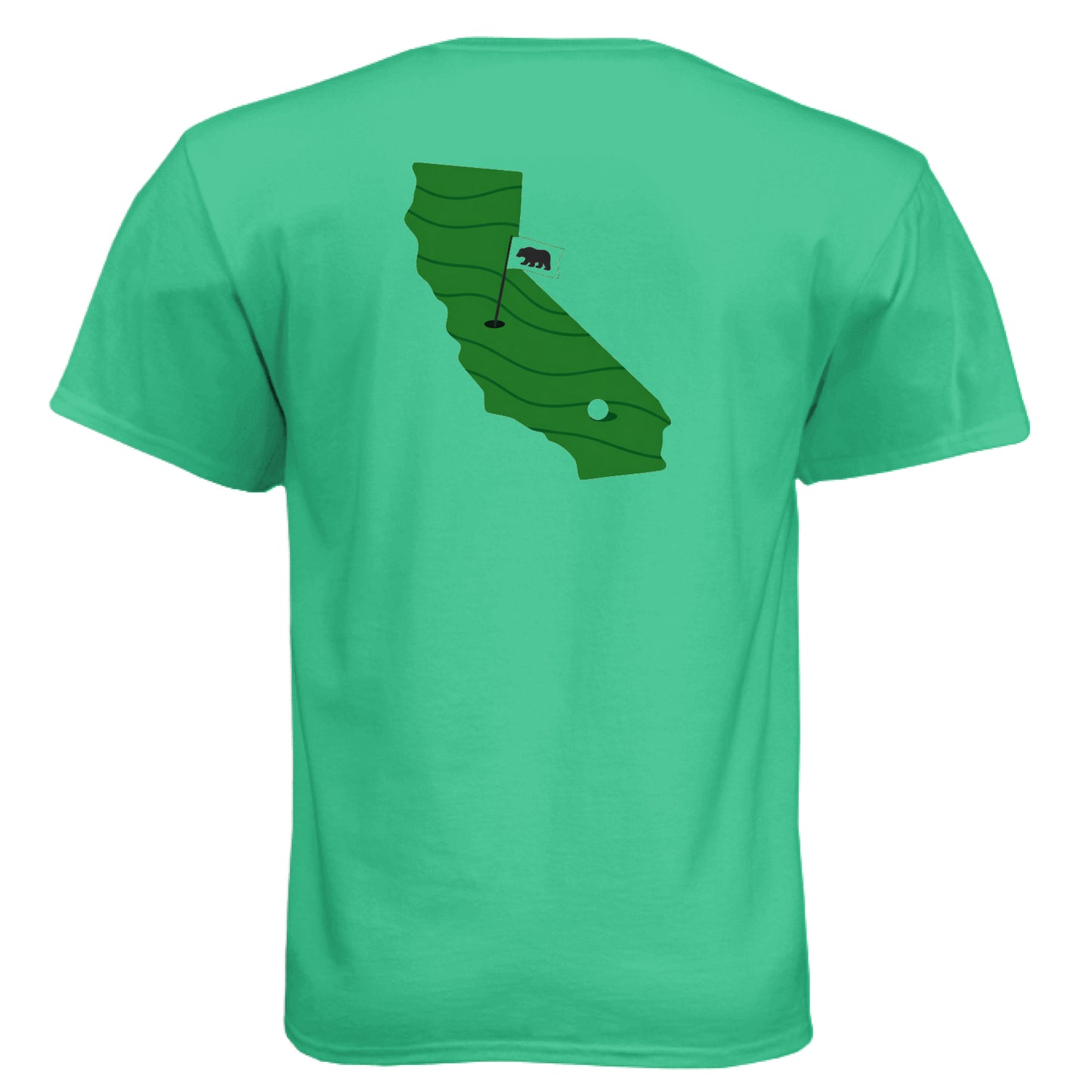 Your State Pride – California Golf Shirt – Soft Tri-Blend Tee - Clubbage - Your State Pride – California Golf Shirt – Soft Tri