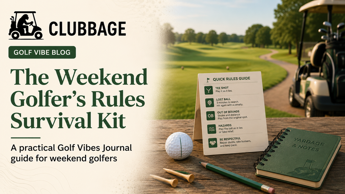The Weekend Golfer’s Rules Survival Kit