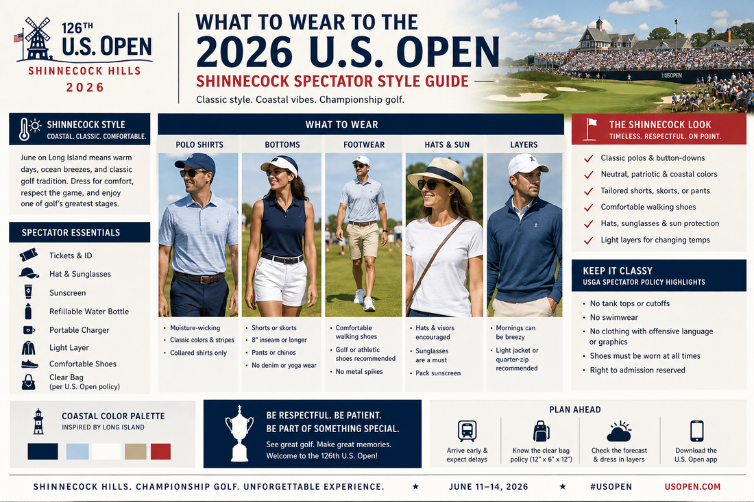 What to Wear to the 2026 U.S. Open Golf Championship