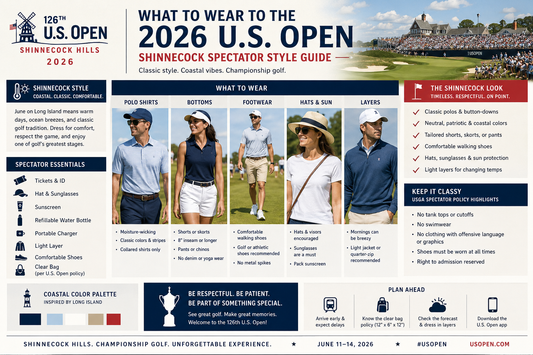 What to Wear to the 2026 U.S. Open Golf Championship