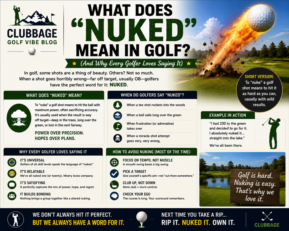 What Does “Nuked” Mean in Golf? (And Why Every Golfer Loves Saying It)