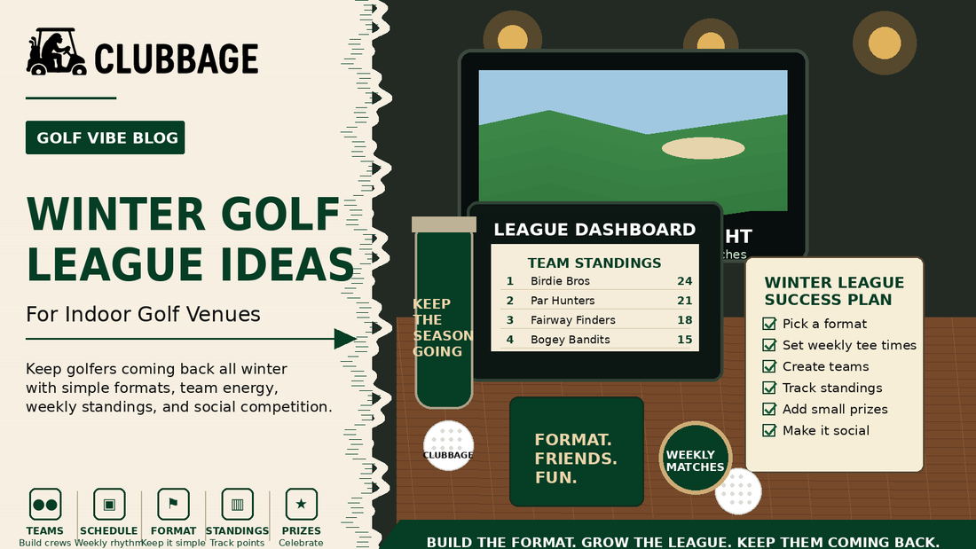 Winter Golf League Ideas for Indoor Golf Venues