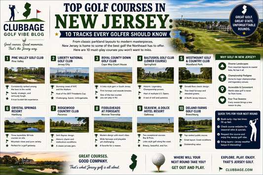 Top Golf Courses in New Jersey: 10 Tracks Every Golfer Should Know