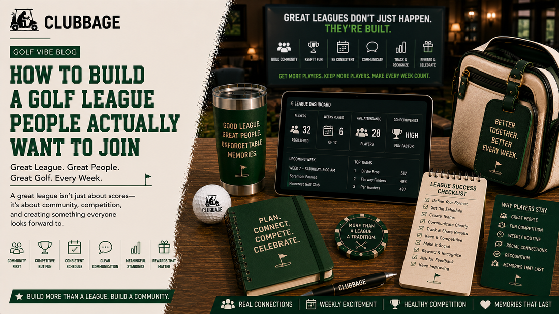 How to Build a Golf League People Actually Want to Join Clubbage