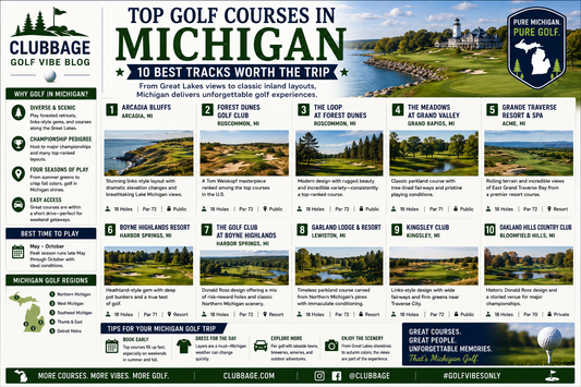 Top Golf Courses in Michigan: 10 Best to Know