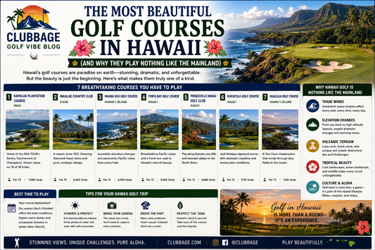 The Most Beautiful Golf Courses in Hawaii (And Why They Play Nothing Like the Mainland)