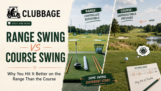 Range swing versus course swing clubbage