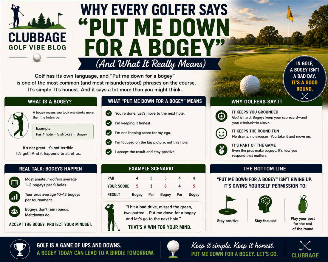 Why Every Golfer Says “Put Me Down for a Bogey” (And What It Really Means)