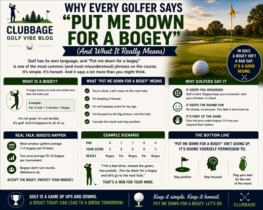 Why Every Golfer Says “Put Me Down for a Bogey” (And What It Really Means)
