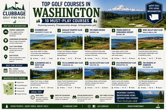 Best Golf Courses in Washington
