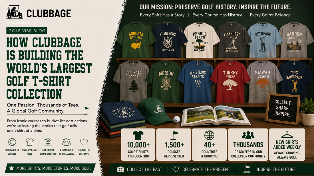 How Clubbage Is Building the World’s Largest Golf T-Shirt Collection