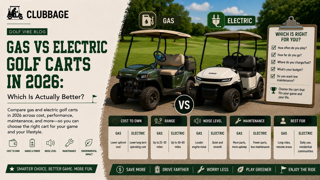 Gas vs Electric Golf Carts in 2026