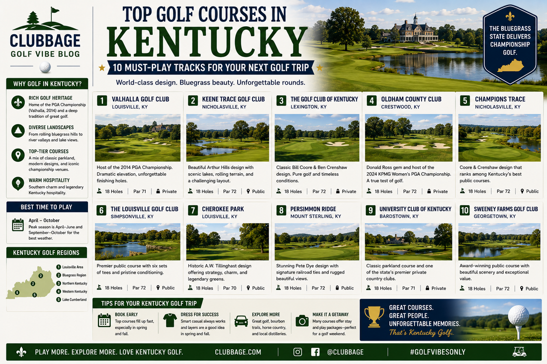 Top Golf Courses in Kentucky | Best Kentucky Golf