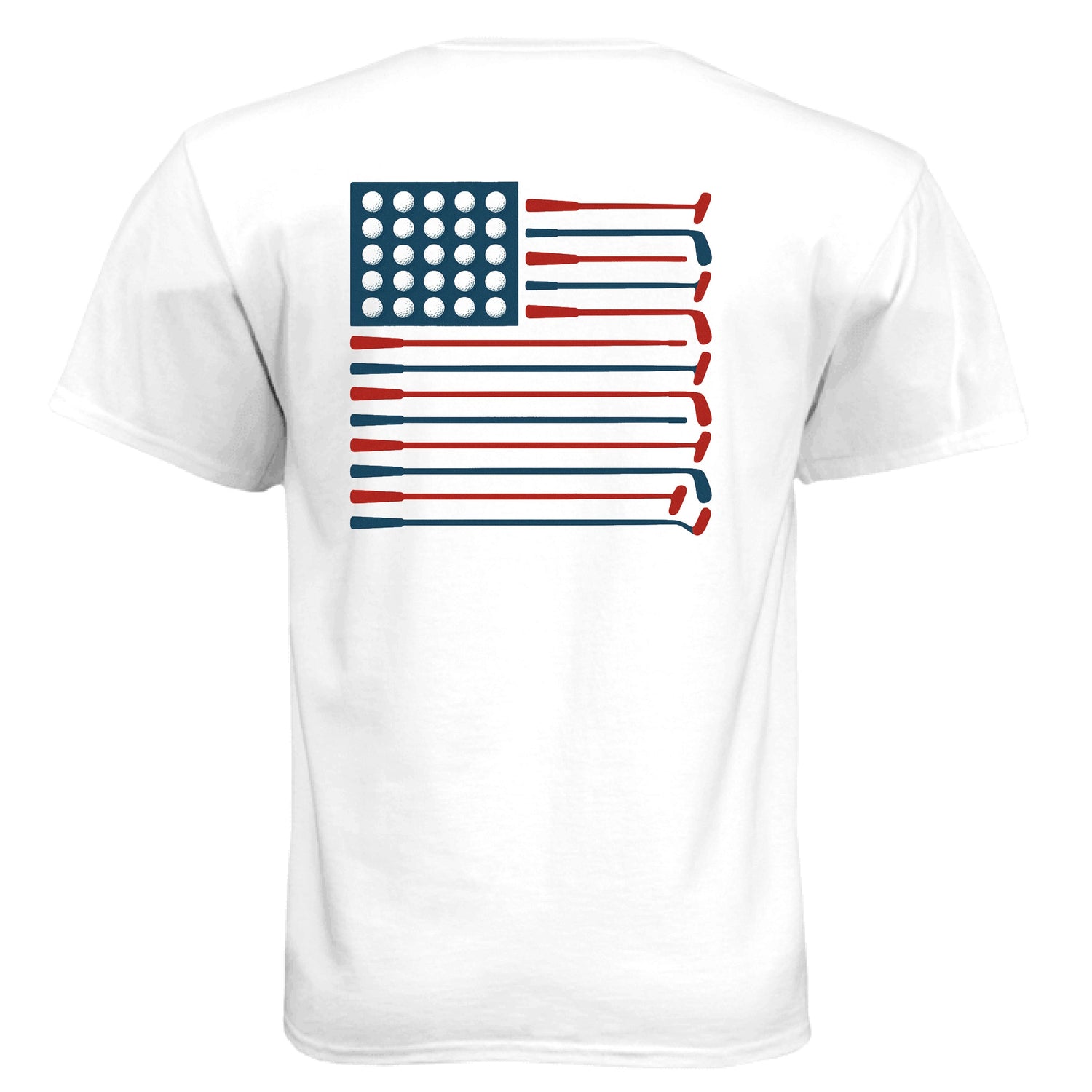 Clubbage Golf T Shirts Merica