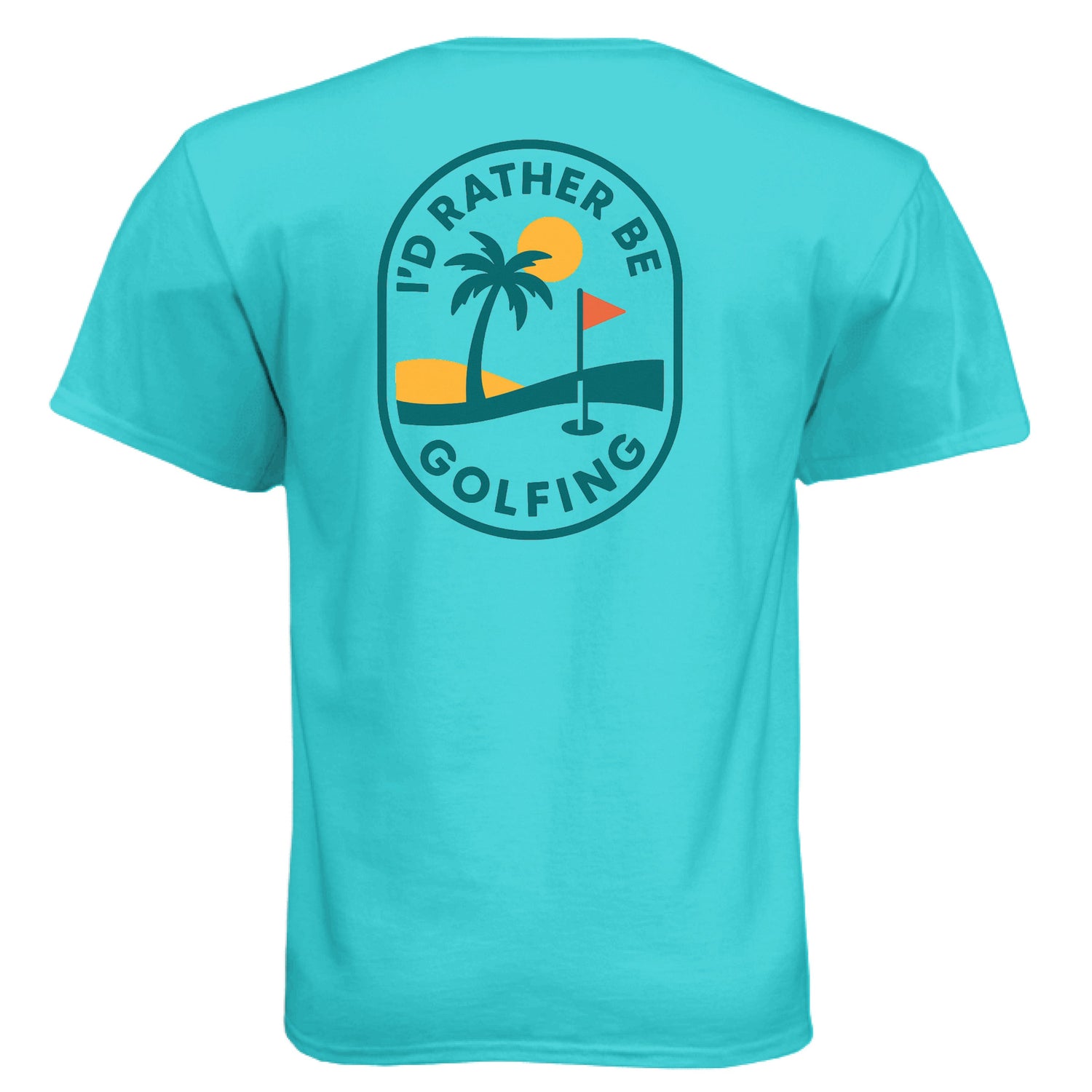 Clubbage Golf T Shirts Rather Be Golfing