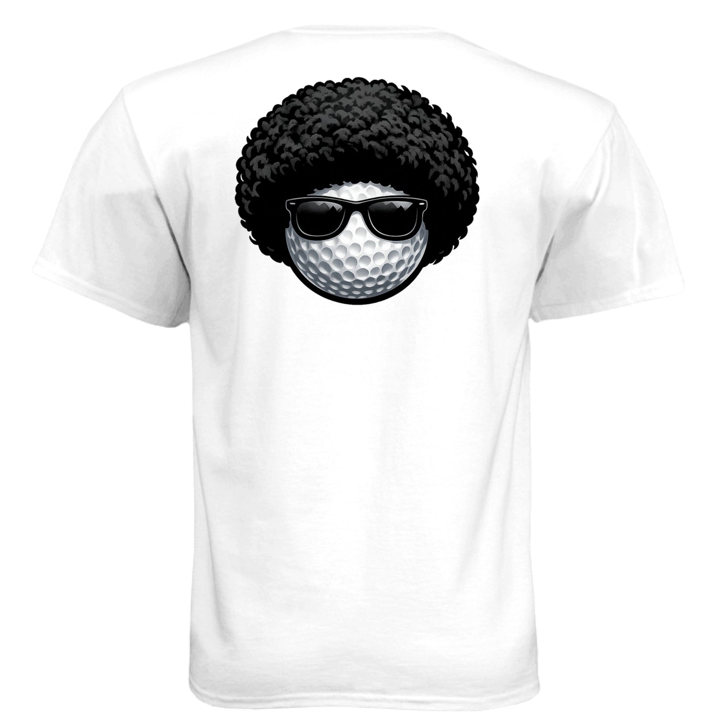Clubbage Golf T Shirts Afro