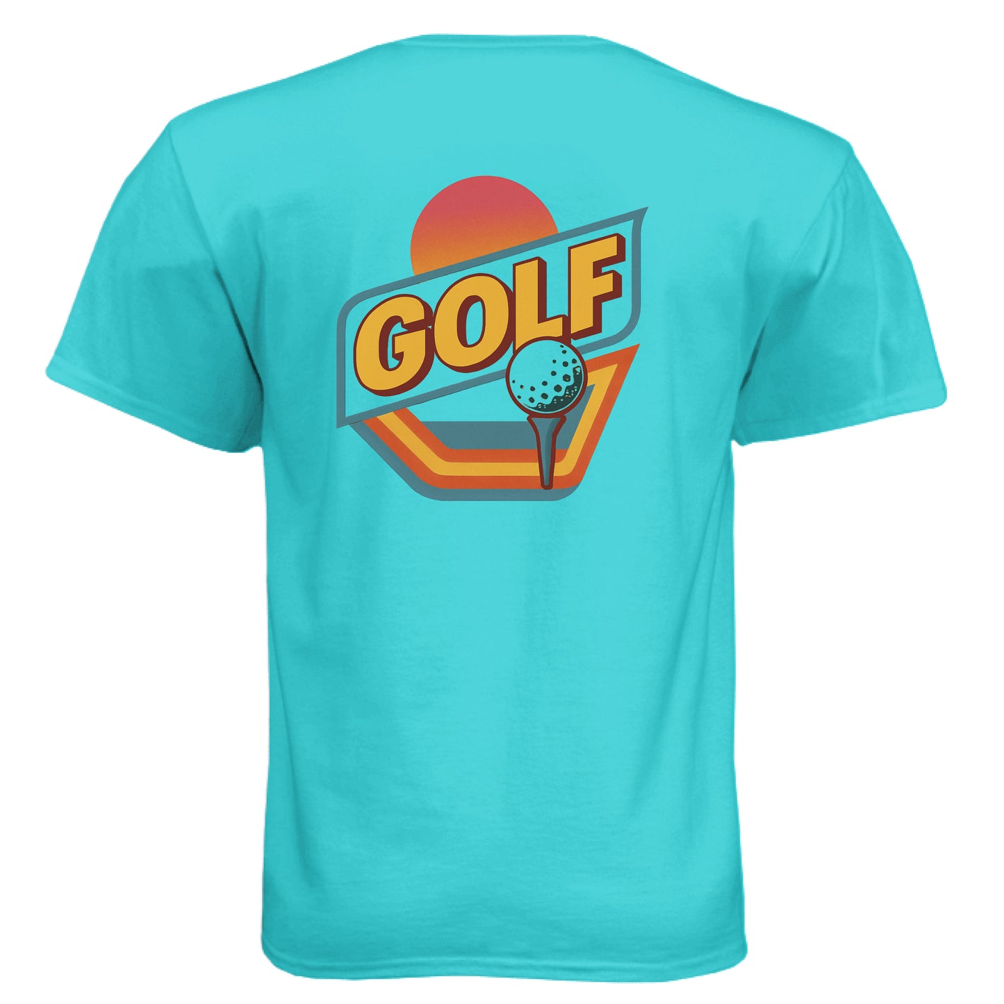 Tri-Blend Retro 2 golf t-shirt - Clubbage