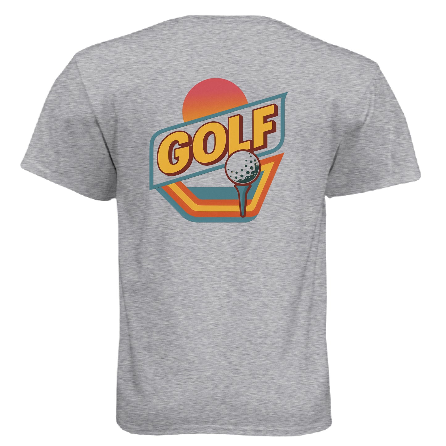 Tri-Blend Retro 2 golf t-shirt - Clubbage