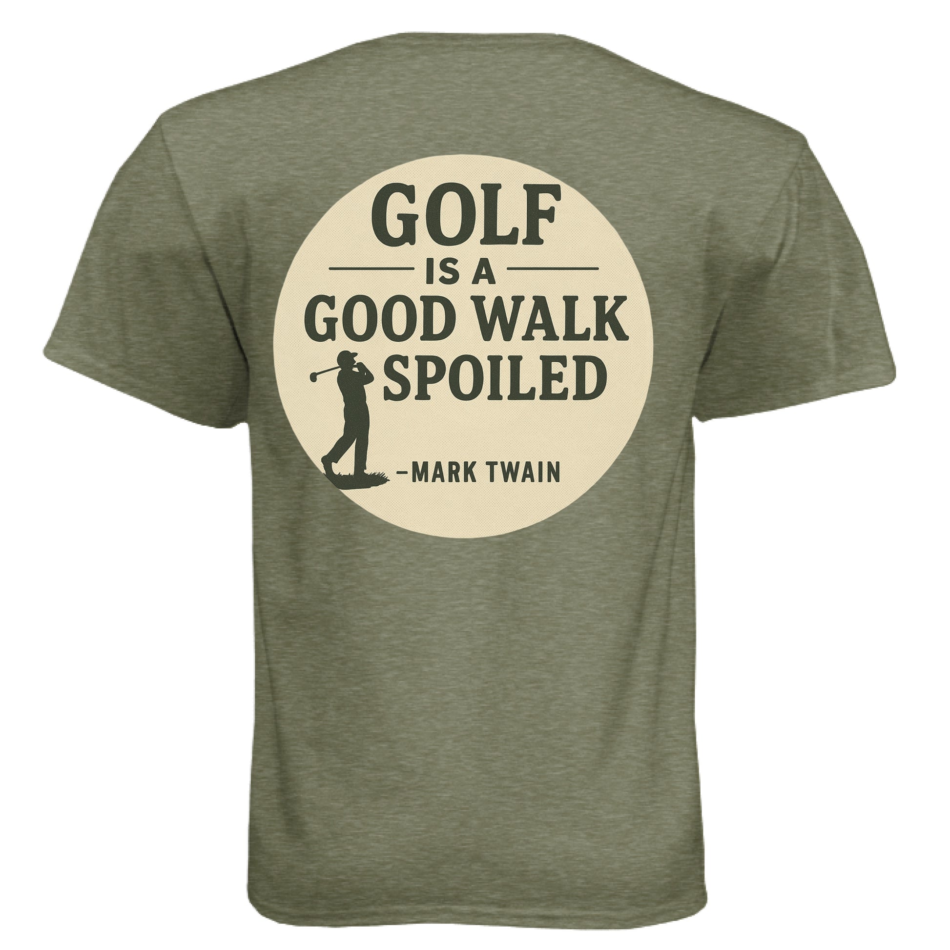 MILITARY GREEN - BACK