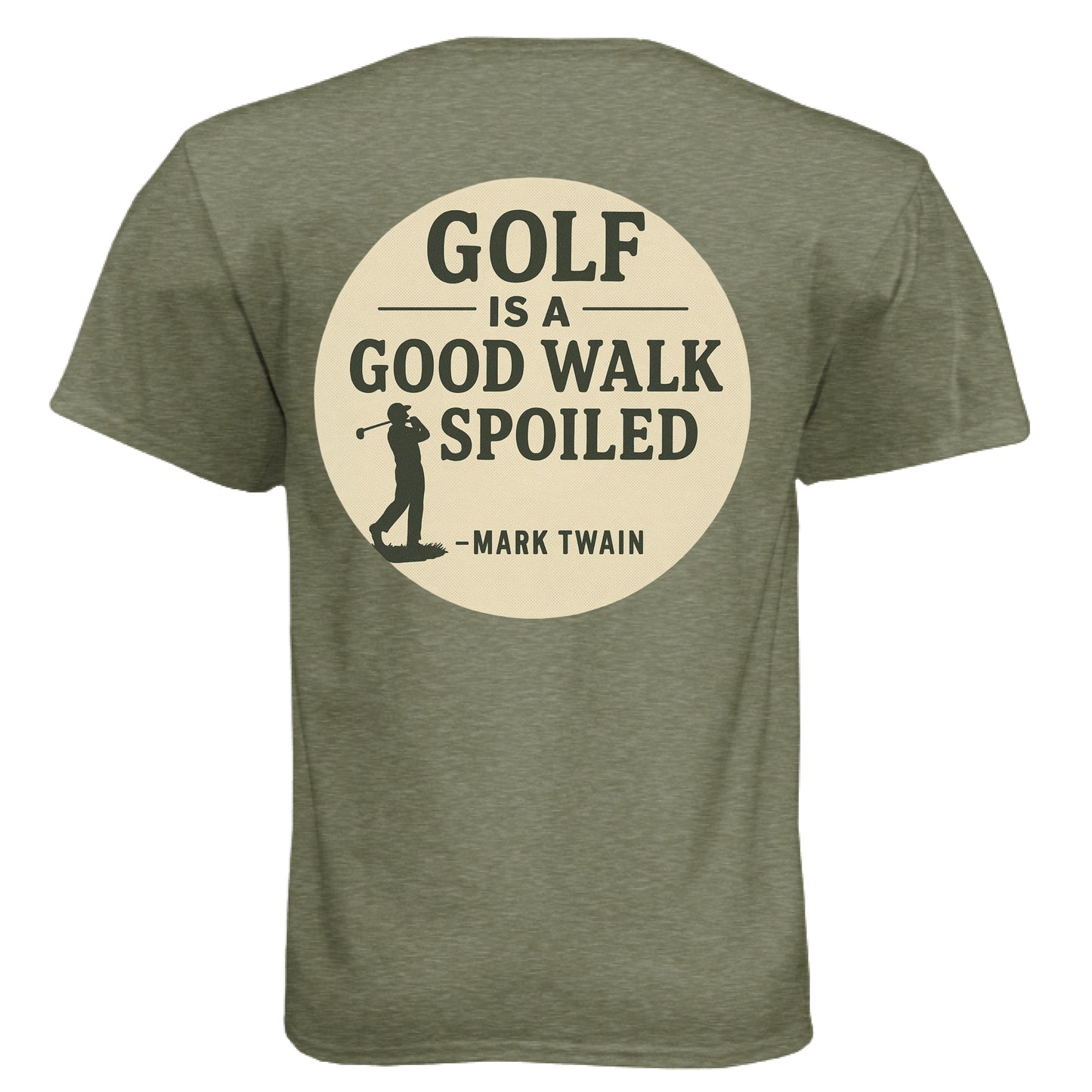 MILITARY GREEN - BACK