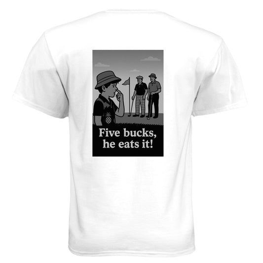 Tri-Blend Movie 6 golf t-shirt - Clubbage