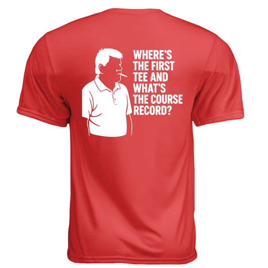 Quote 7 Funny Golf Shirt – Moisture-Wicking Tee from Clubbage