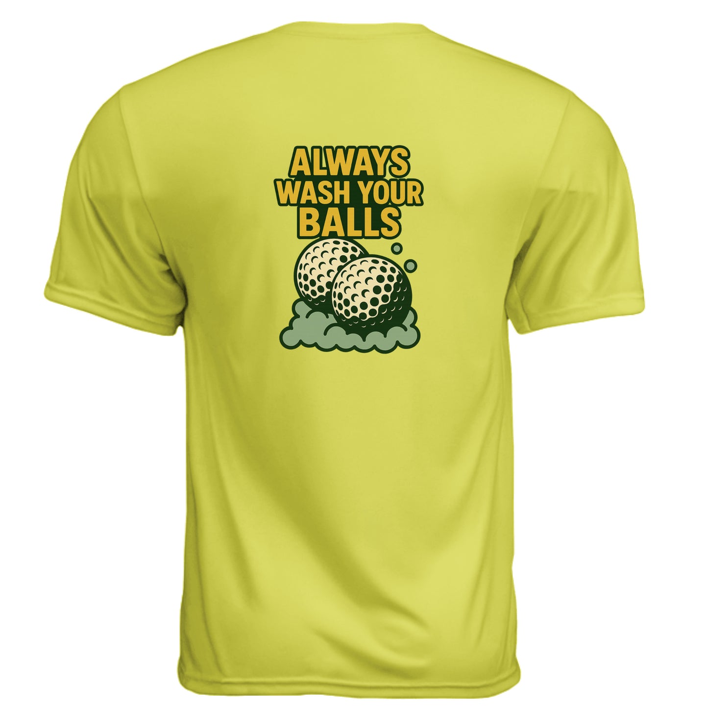 SAFETY YELLOW - BACK