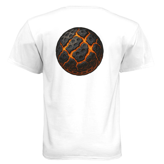 Ball Art 12 Golf Graphic Tee – Soft Tri-Blend Tee back design from Clubbage