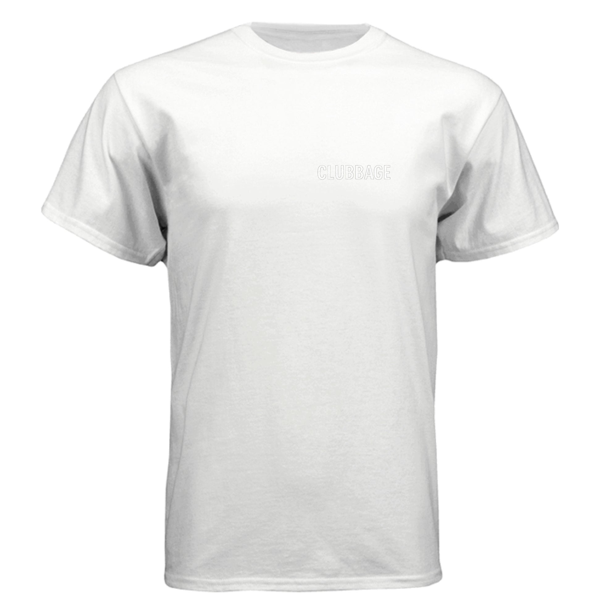 Ball Art 12 Golf Graphic Tee – Soft Tri-Blend Tee front logo view from Clubbage