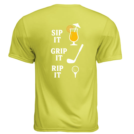 SAFETY YELLOW - BACK