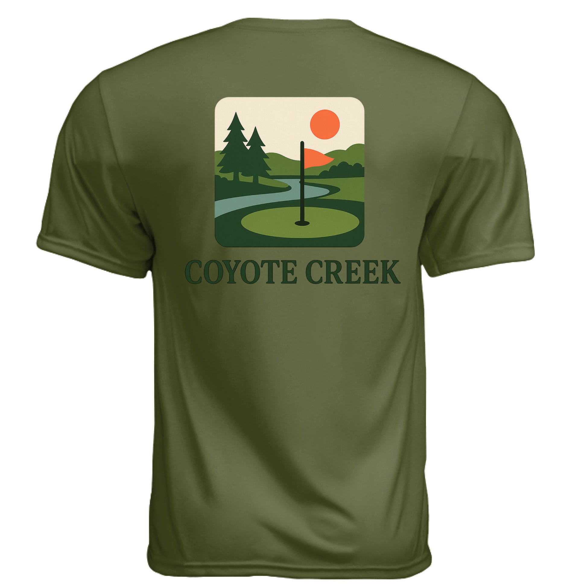 MILITARY GREEN - BACK