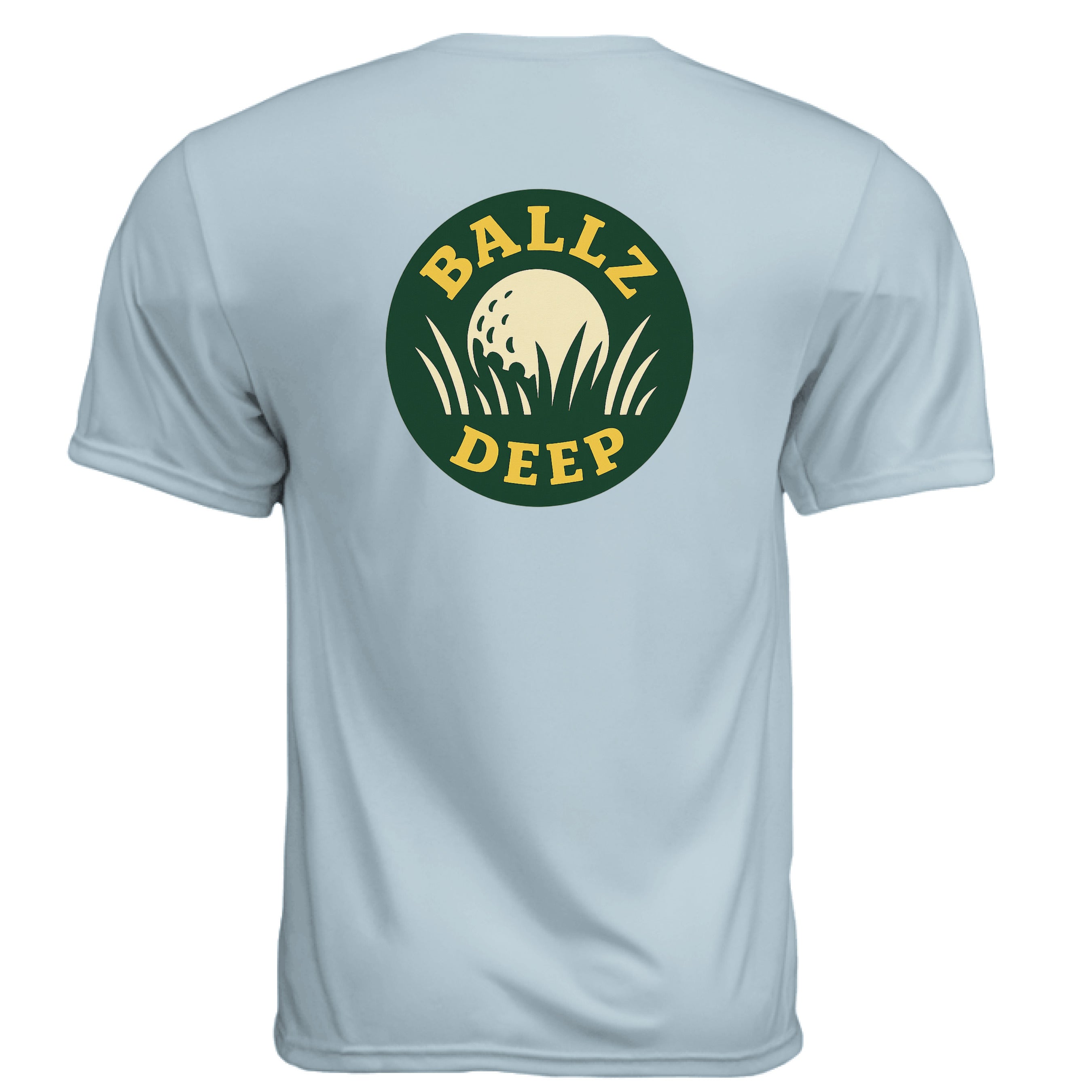 Moisture Wicking Ballz Deep golf t-shirt - Clubbage