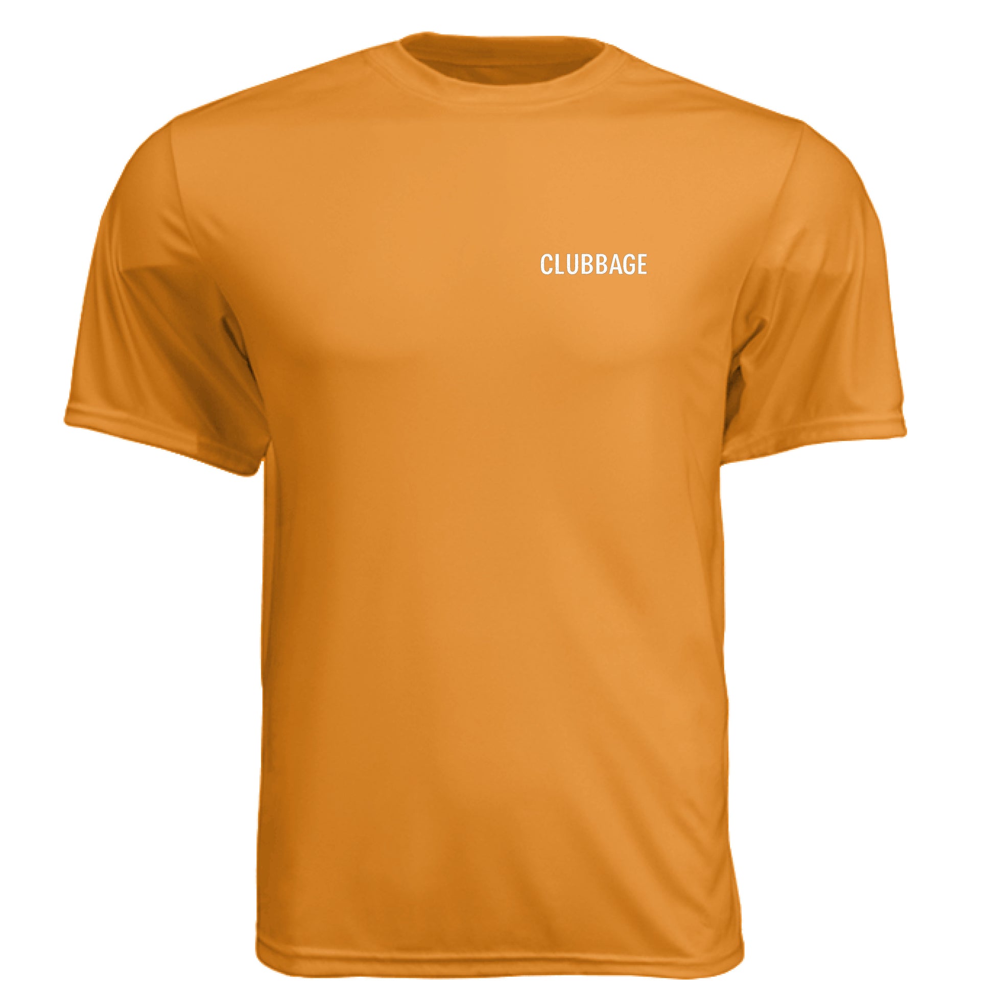 tag print area for Sunset 8 Vintage Golf Shirt – Moisture-Wicking Tee from Clubbage
