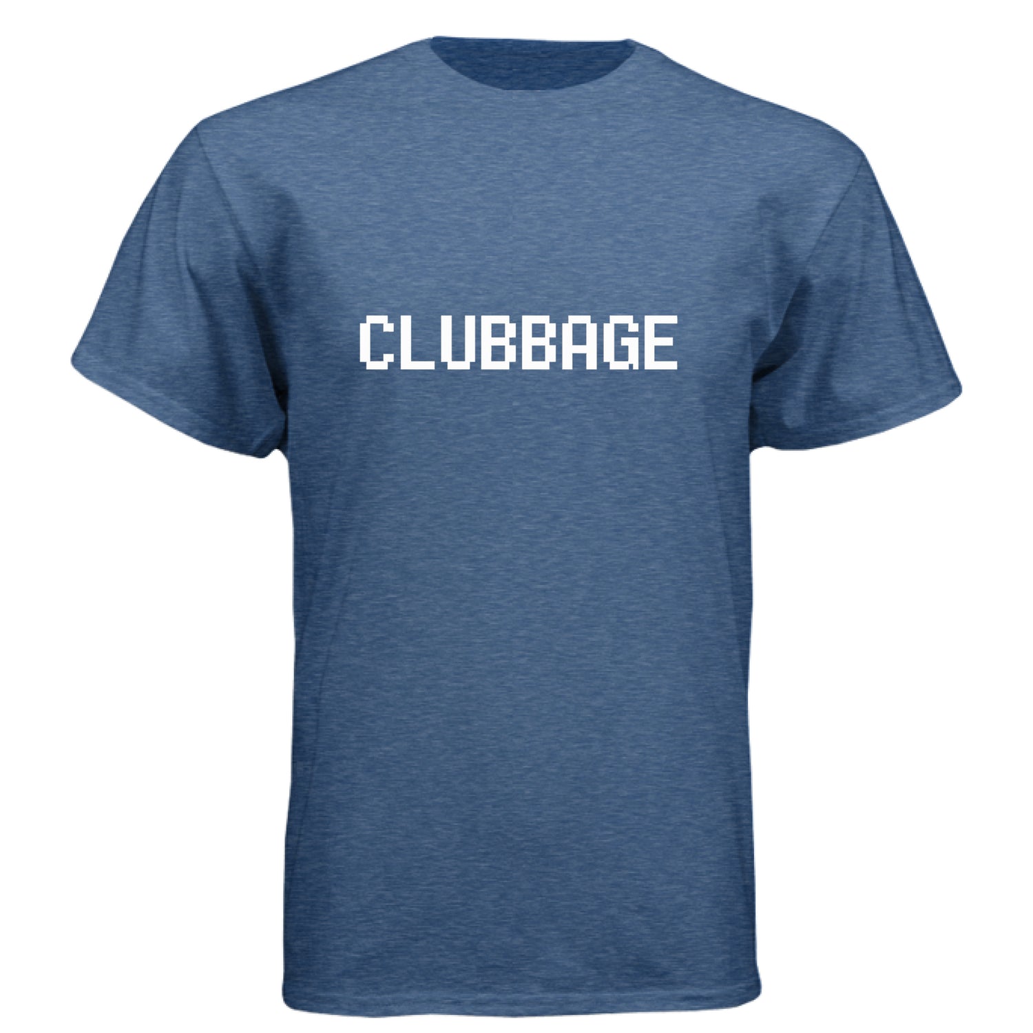 Tri-Blend Clubbage Pixel golf t-shirt - Clubbage
