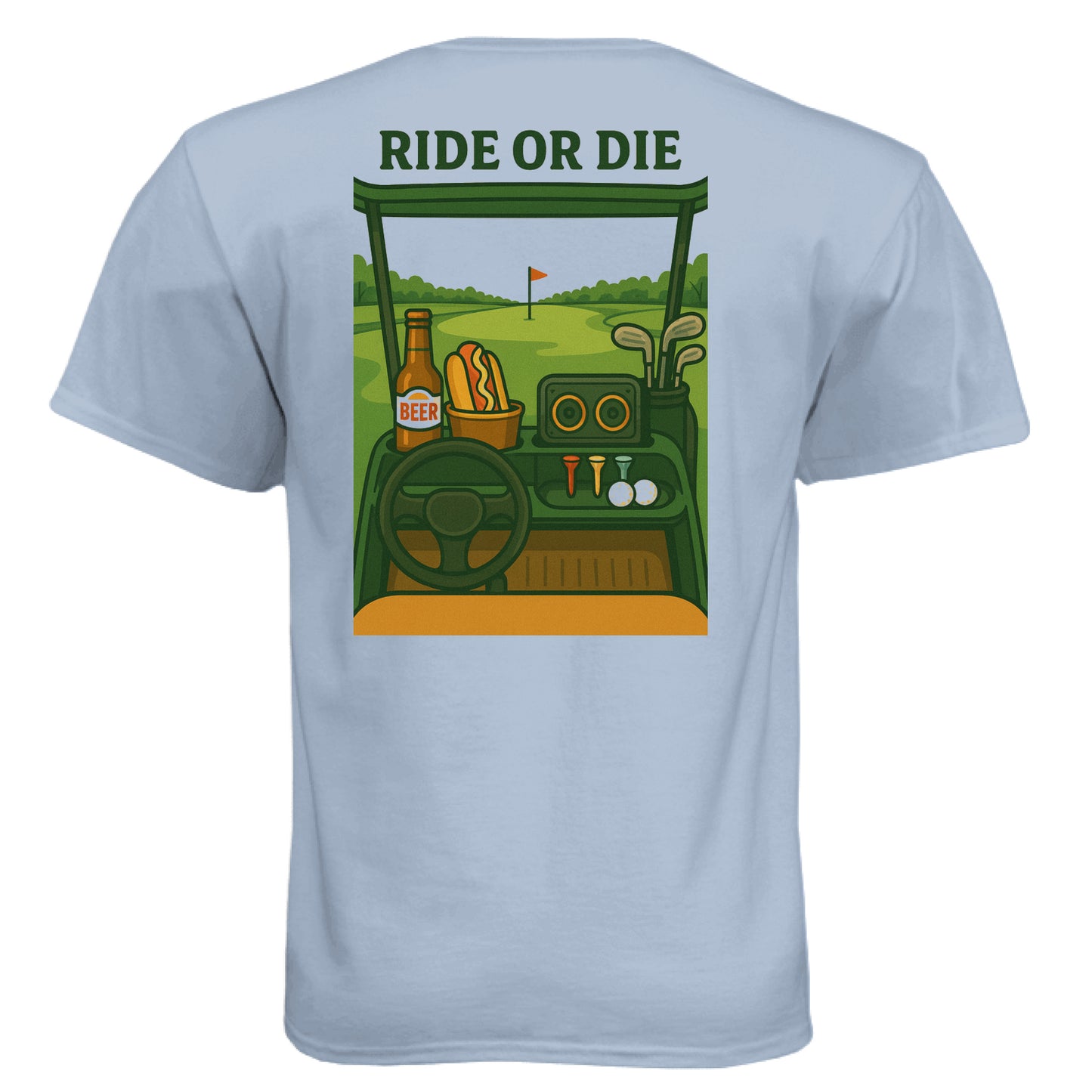 Vintage Stonewash Denim - BACK