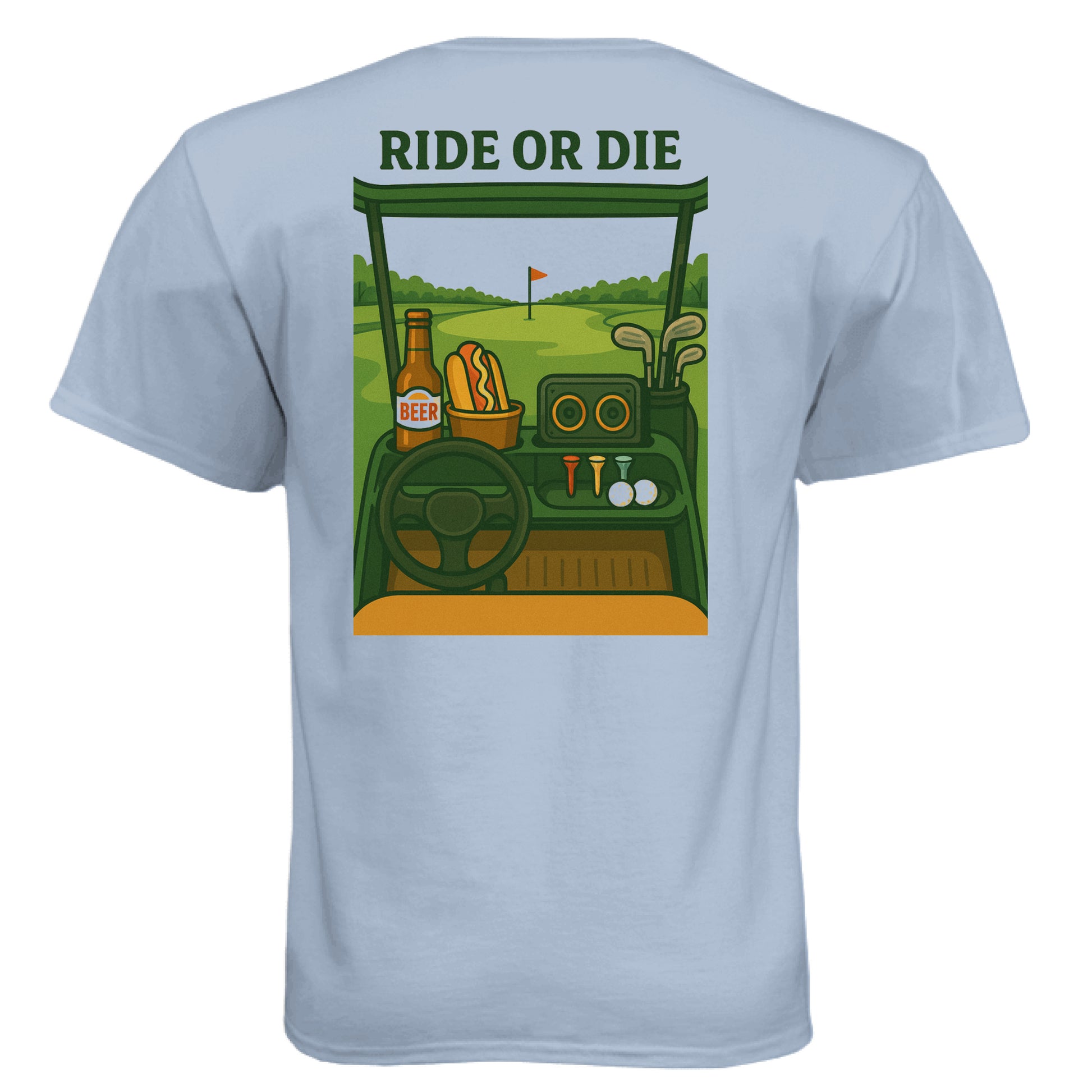 Vintage Stonewash Denim - BACK