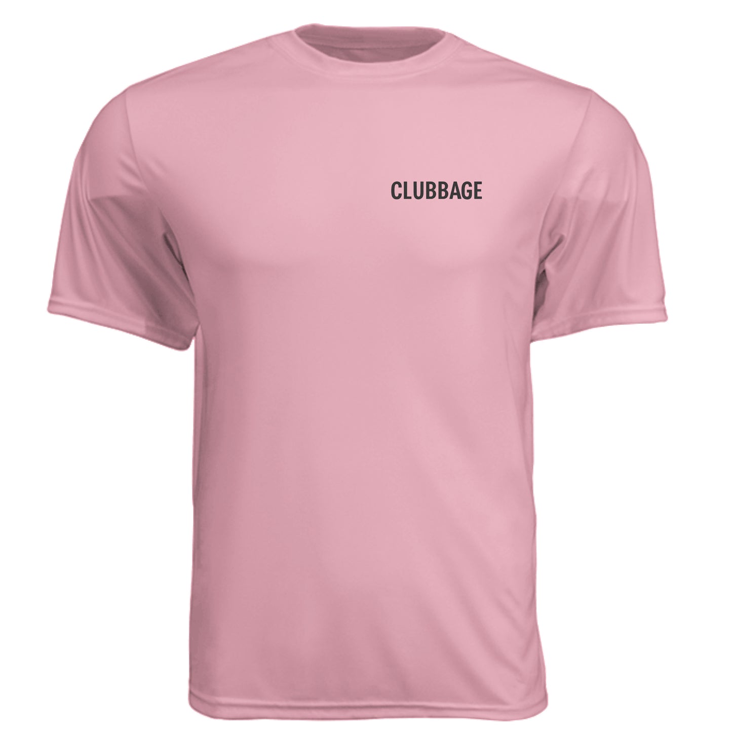 Course Shark Attack Golf Graphic Tee – Moisture-Wicking Tee front logo view from Clubbage