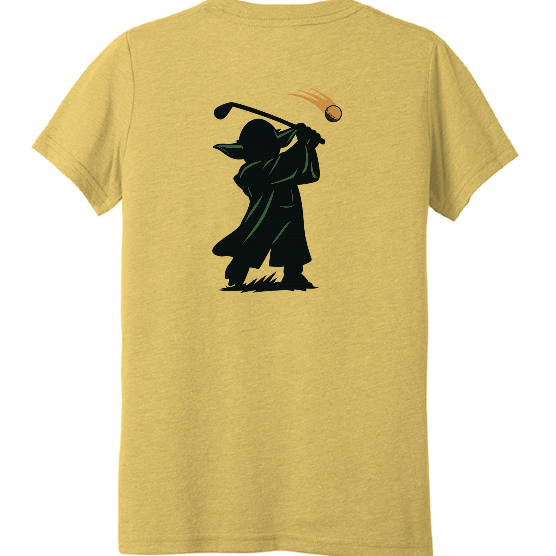 Mustard Triblend - BACK