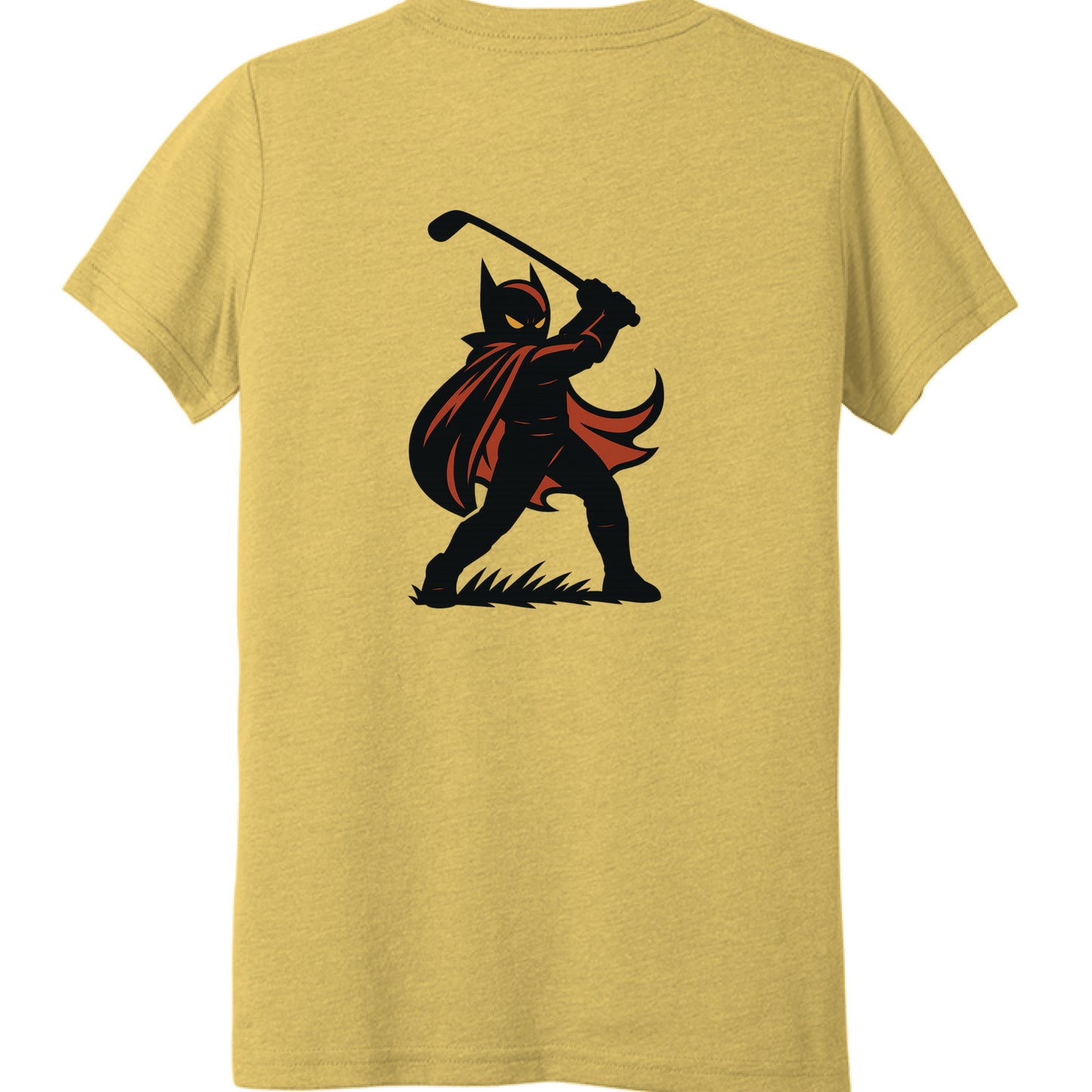 Mustard Triblend - BACK