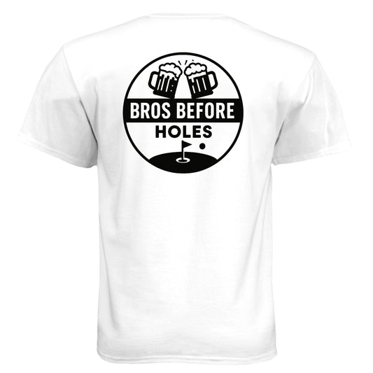 Tri-Blend Custom Golf Shirt – Team Team - Bros Before Holes Custom Golf Shirt – Soft Tri-Blend Tee from Clubbage
