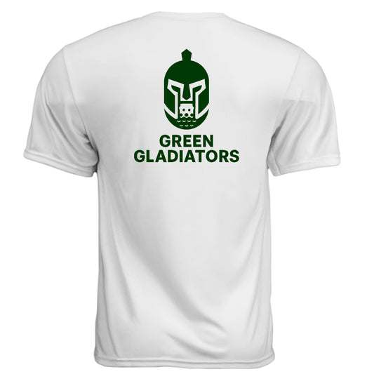 Green Gladiators Custom Team Golf Shirt – Moisture-Wicking Tee from Clubbage