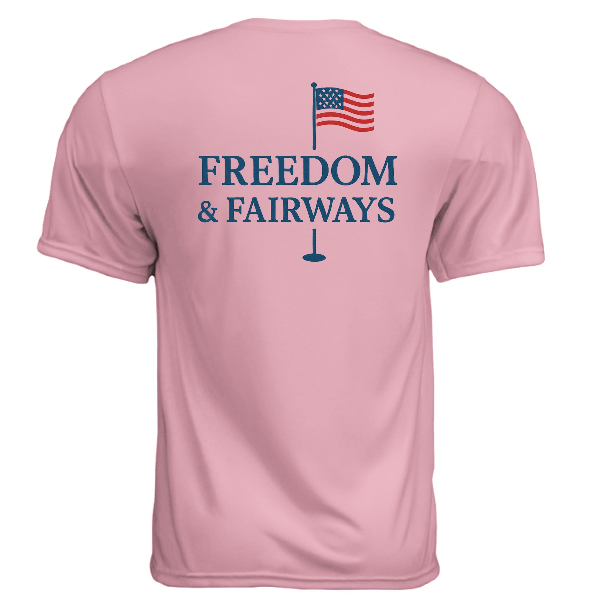 Freedom & Fairways Patriotic Golf Shirt – Moisture-Wicking Tee from Clubbage